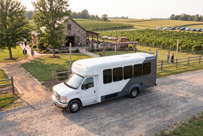 Wedding Shuttle Bus Services in Orlando, FL